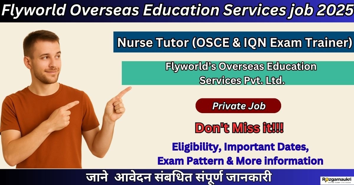 Flyworld Overseas Education Services job 2025