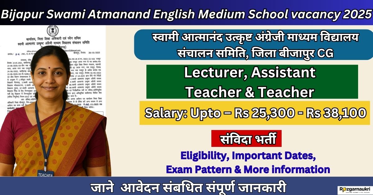 UP City Children Academy English Teacher Job 2025