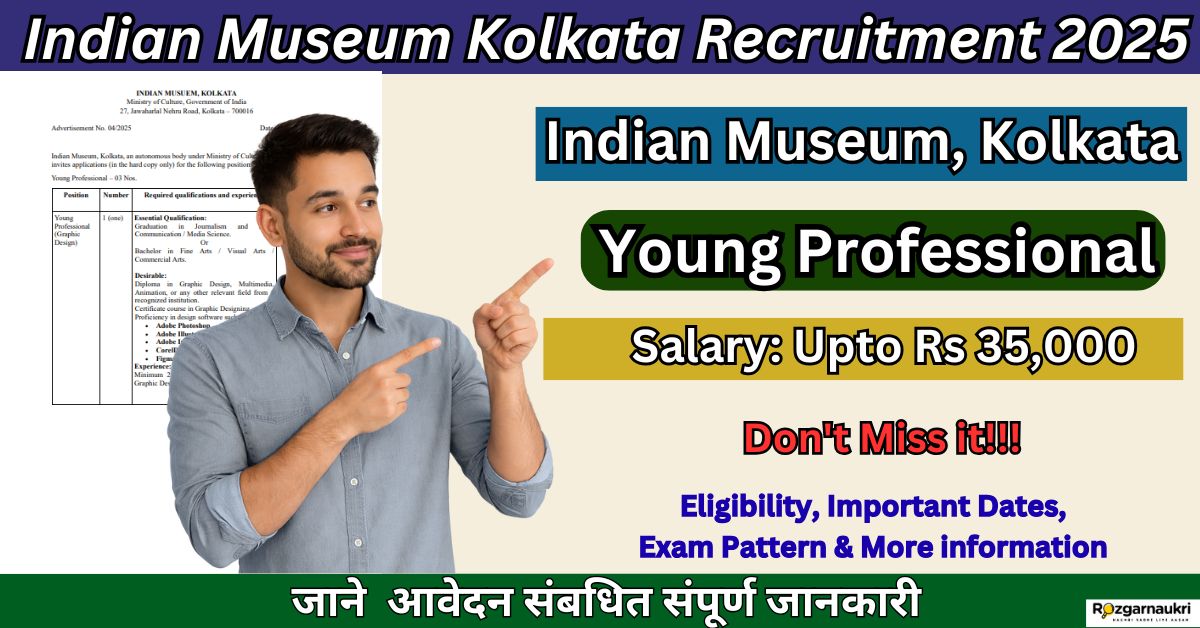 Indian Museum Kolkata Recruitment 2025