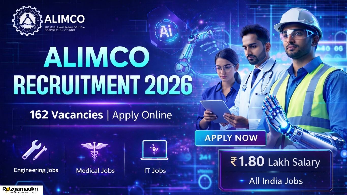 ALIMCO IT, Engineer, Medical & More Vacancy 2026