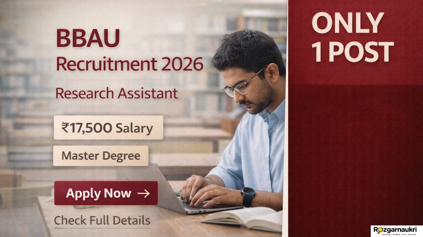 BBAU Research Assistant Recruitment 2026