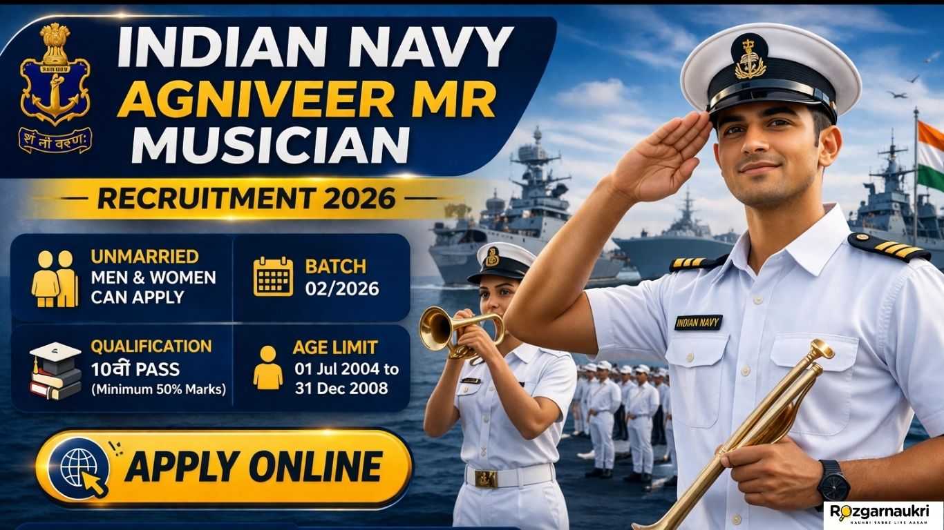 Indian Navy Agniveer MR Musician Recruitment 2026