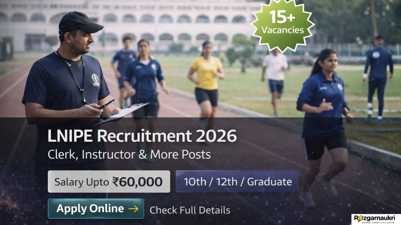 LNIPE Gwalior Translator & More Posts Vacancy 2026