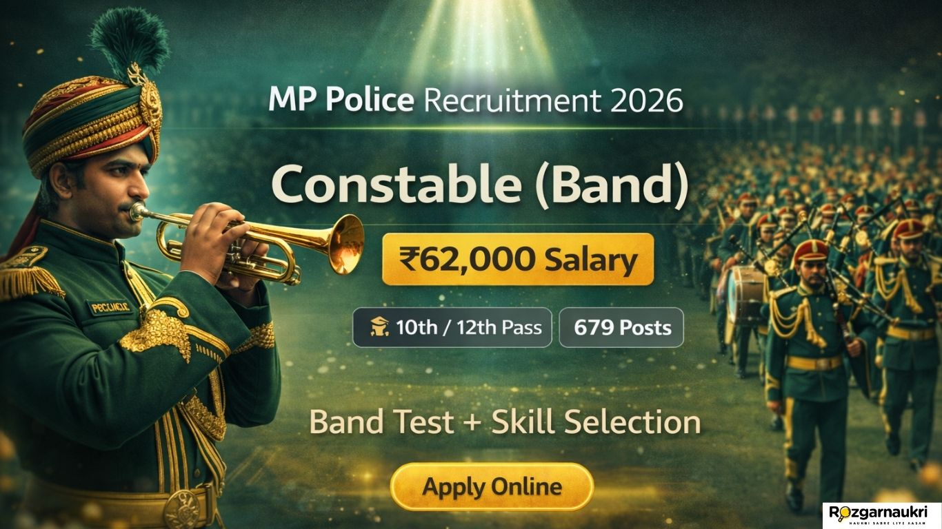 MP Police Band Recruitment 2026