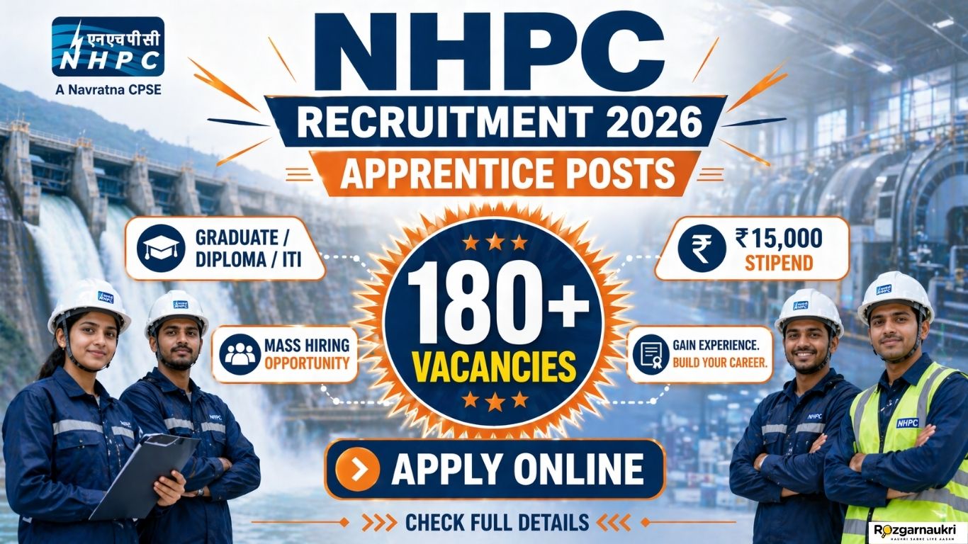NHPC Apprentice Recruitment 2026
