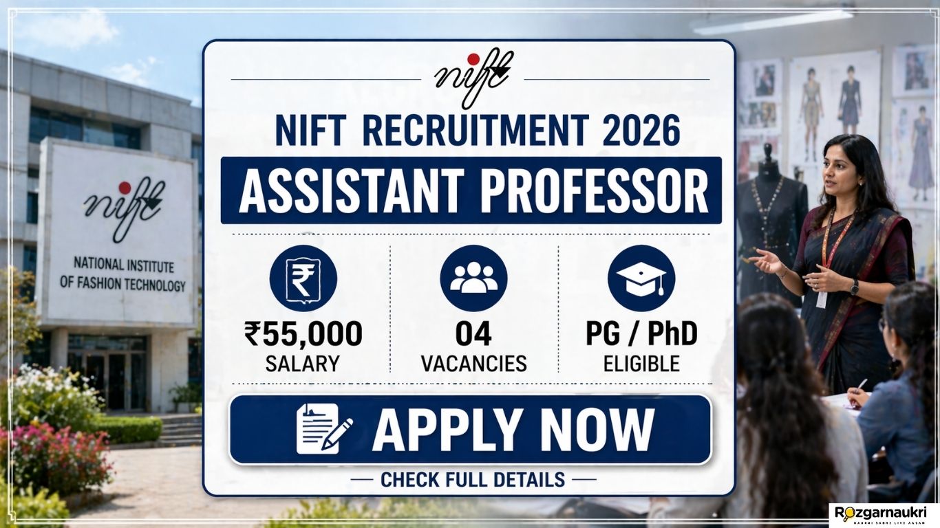 NIFT Assistant Professor Recruitment 2026