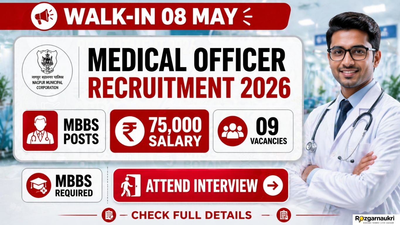 Nagpur District Hospital Medical Officer Vacancy 2026
