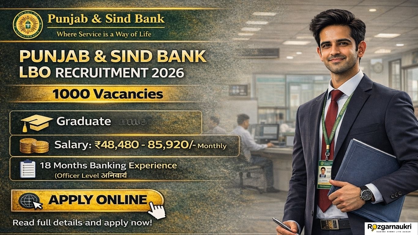 Punjab Sind Bank LBO Recruitment 2026