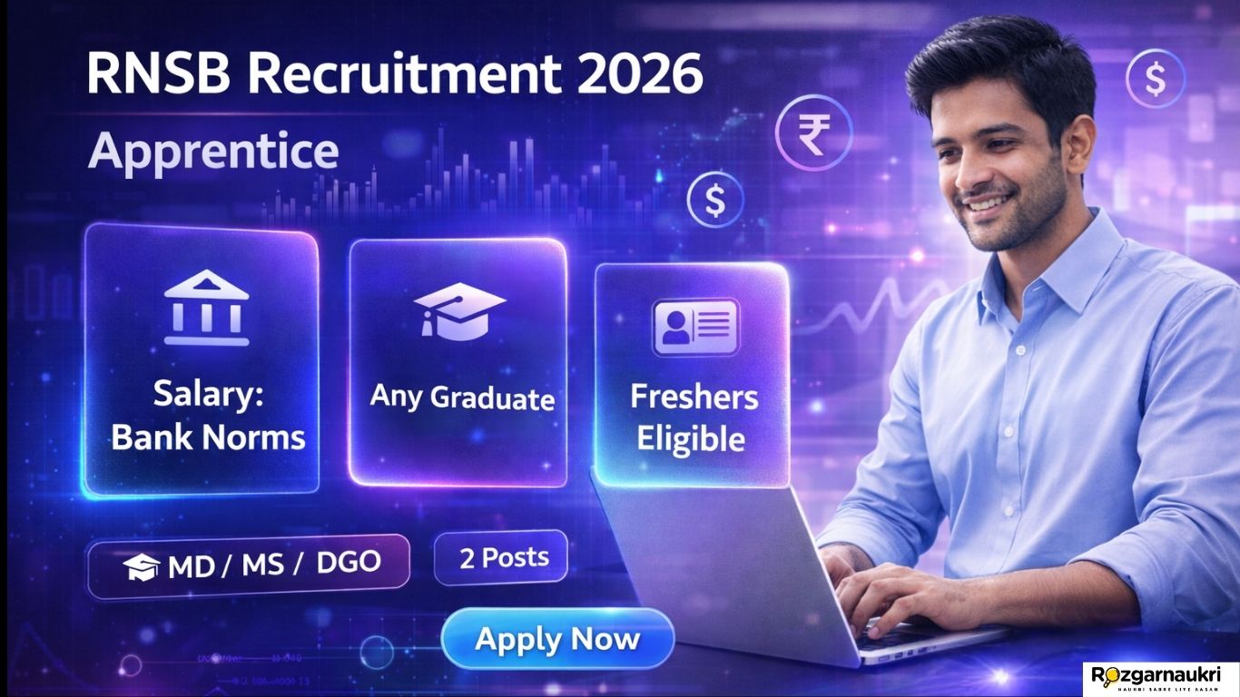 RNSB Apprentice Recruitment 2026