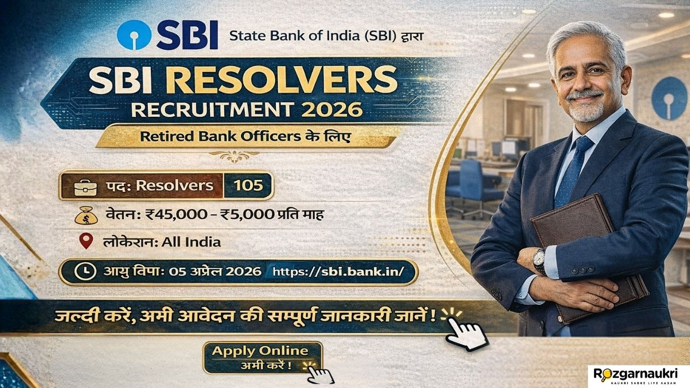 SBI Resolvers Recruitment 2026