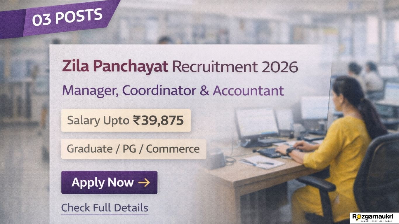 Zila Panchayat Balodabazar Accountant & More